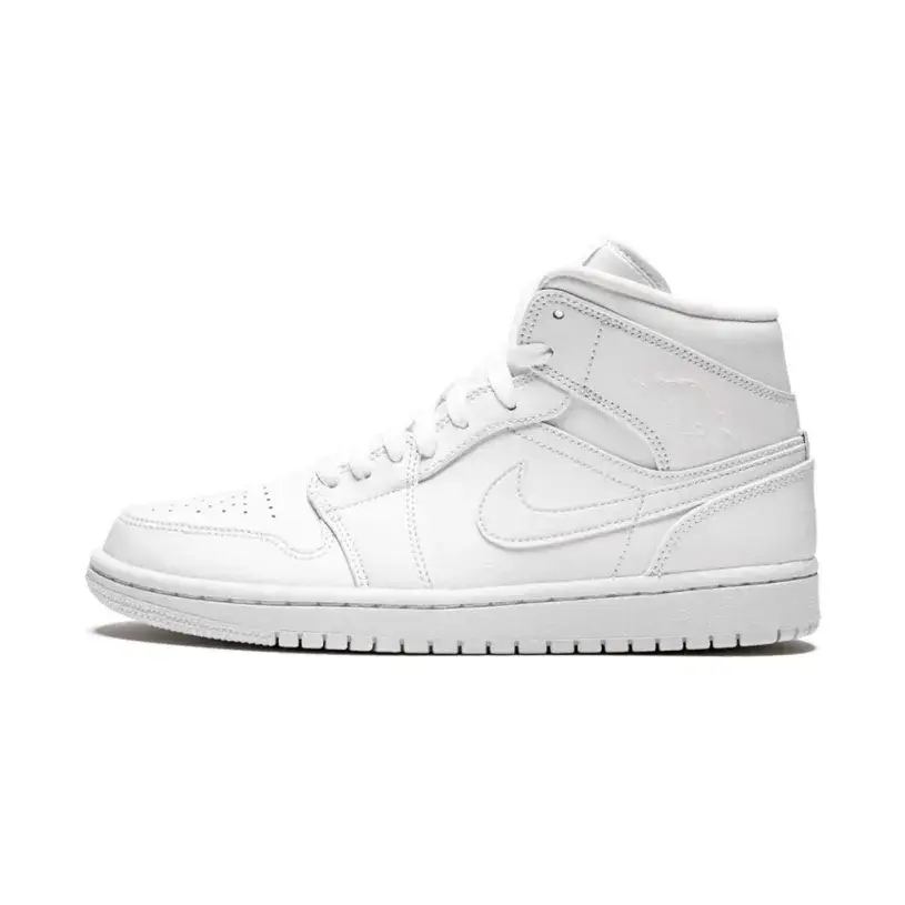 Air Jordan 1 Mid “Triple White” 