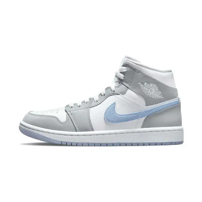 Air Jordan 1 Mid WMNS “Wolf Grey Aluminum” 