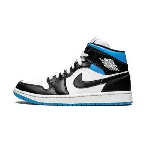 Jordan 1 Mid ‘University Black White’ (W) B4410