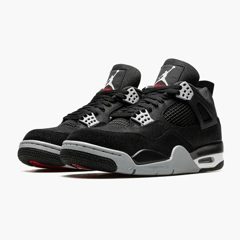 AIR JORDAN 4 “Black Canvas” 