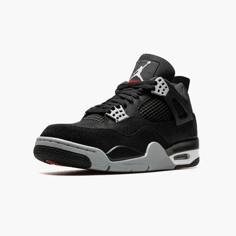 AIR JORDAN 4 “Black Canvas” 