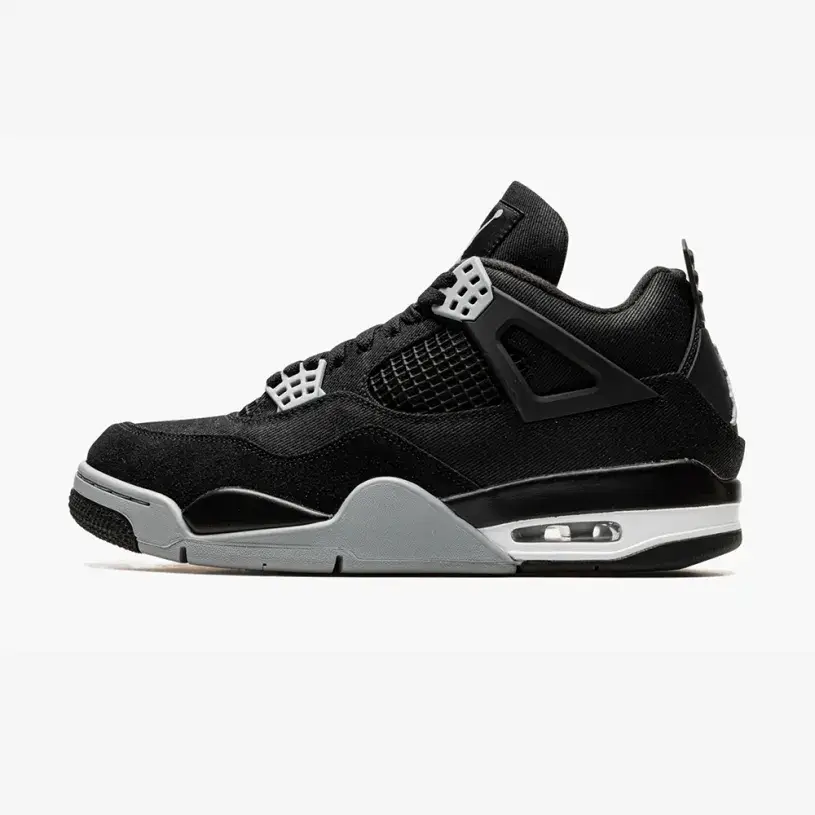 AIR JORDAN 4 “Black Canvas” 