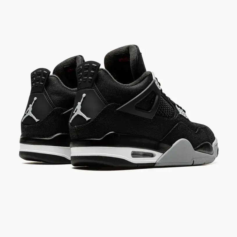 AIR JORDAN 4 “Black Canvas” 