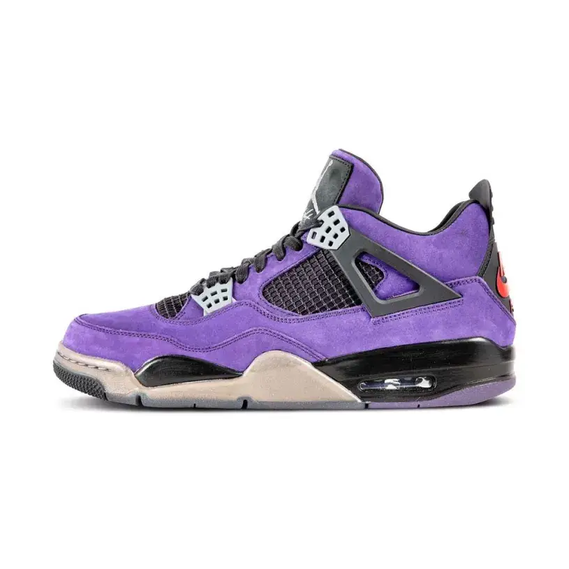 Travis Scott x Air Jordan 4 Retro ‘Purple Suede – Black Midsole’ 