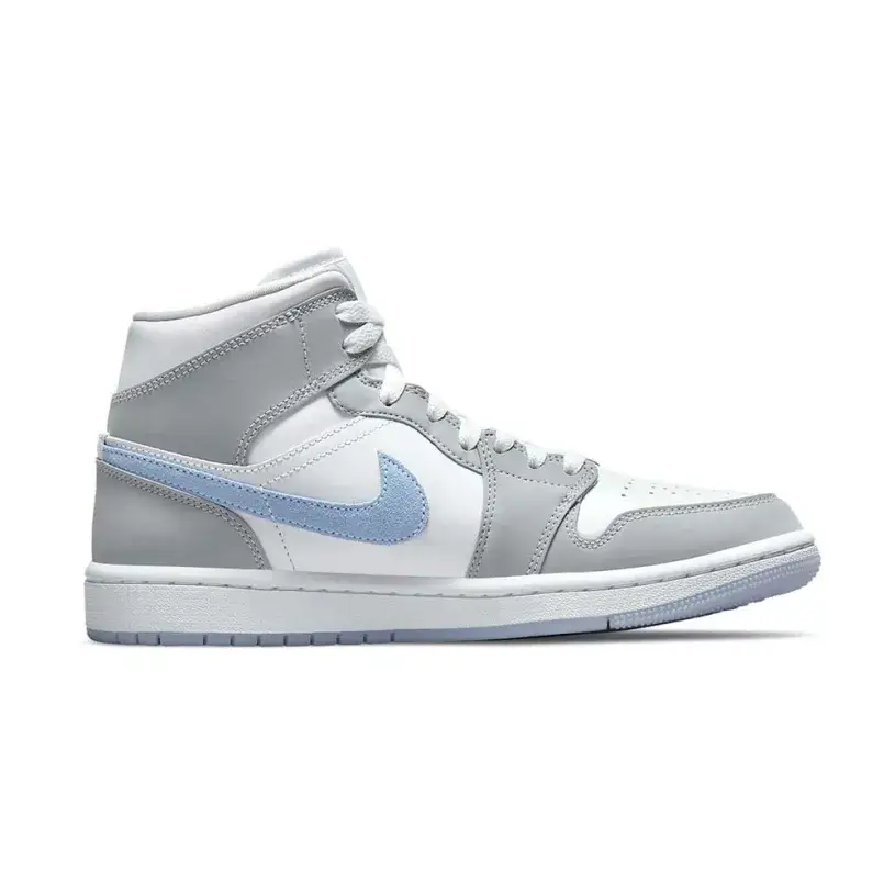 Air Jordan 1 Mid WMNS “Wolf Grey Aluminum” 