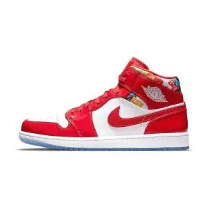 Air Jordan 1 Mid “Red Patent” 36E66