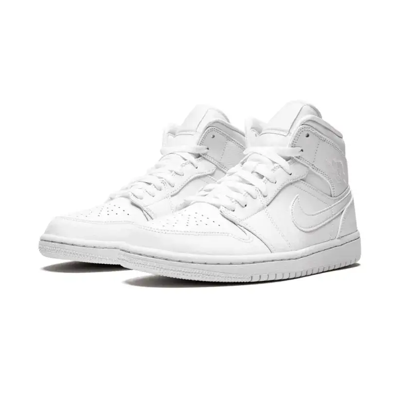 Air Jordan 1 Mid “Triple White” 