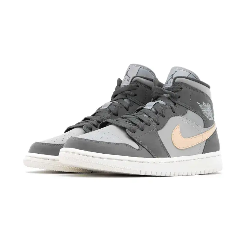 Air Jordan 1 Mid WMNS "Grey Onyx" 