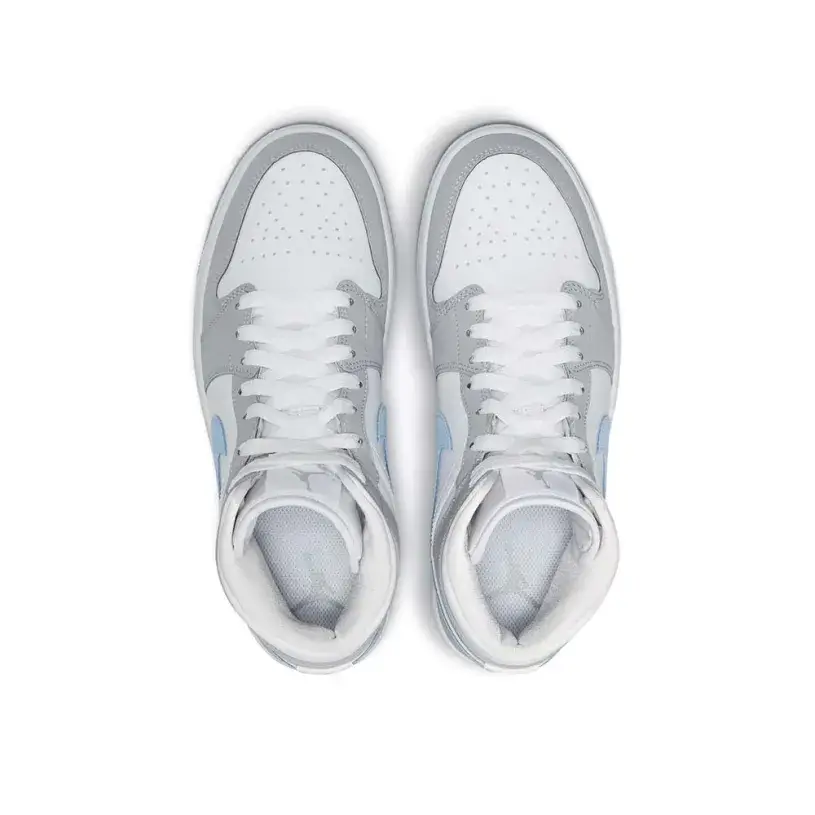 Air Jordan 1 Mid WMNS “Wolf Grey Aluminum” 
