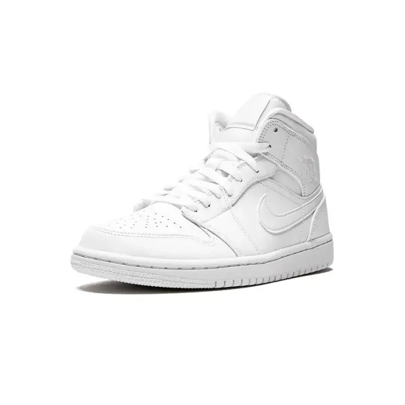 Air Jordan 1 Mid “Triple White” 