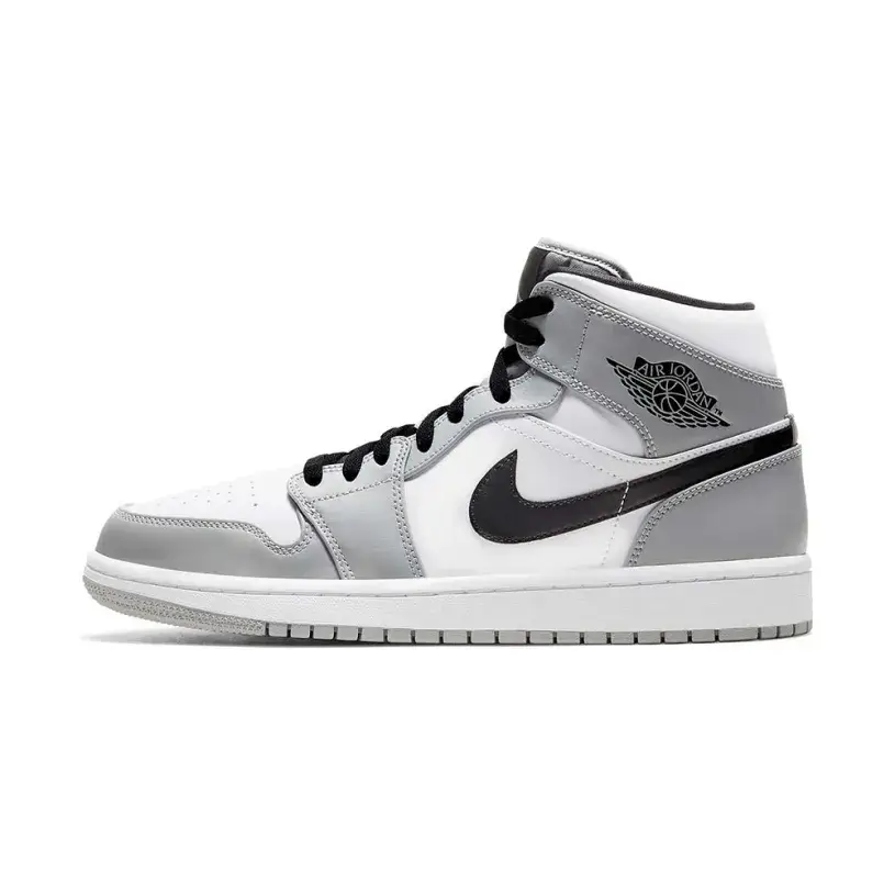 Air Jordan 1 Mid “Light Smoke Grey” 