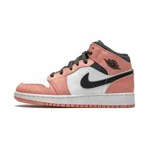 Jordan Air Jordan 1 Mid GS ‘Pink Quartz’ 38F87214