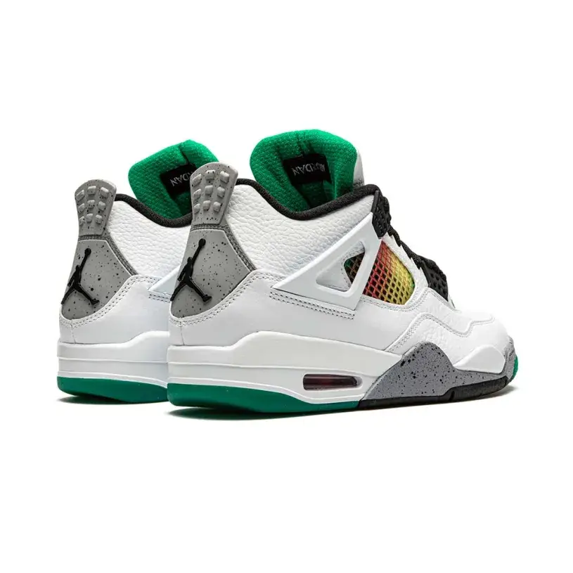 Jordan Air Jordan 4 Retro WMNS “Rasta – Lucid Green” 