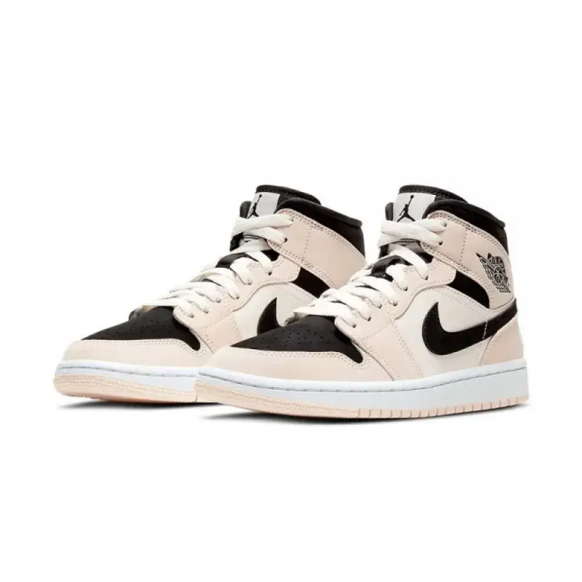 Jordan 1 Mid Barely Orange Light Violet (W) 