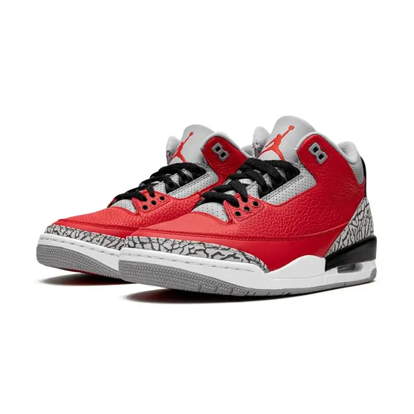 JORDAN AIR JORDAN 3 RETRO “RED CEMENT UNITE” 