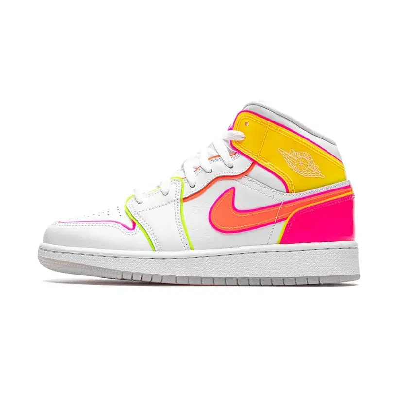 Jordan Air Jordan 1 Mid GS ‘Edge Glow’ 