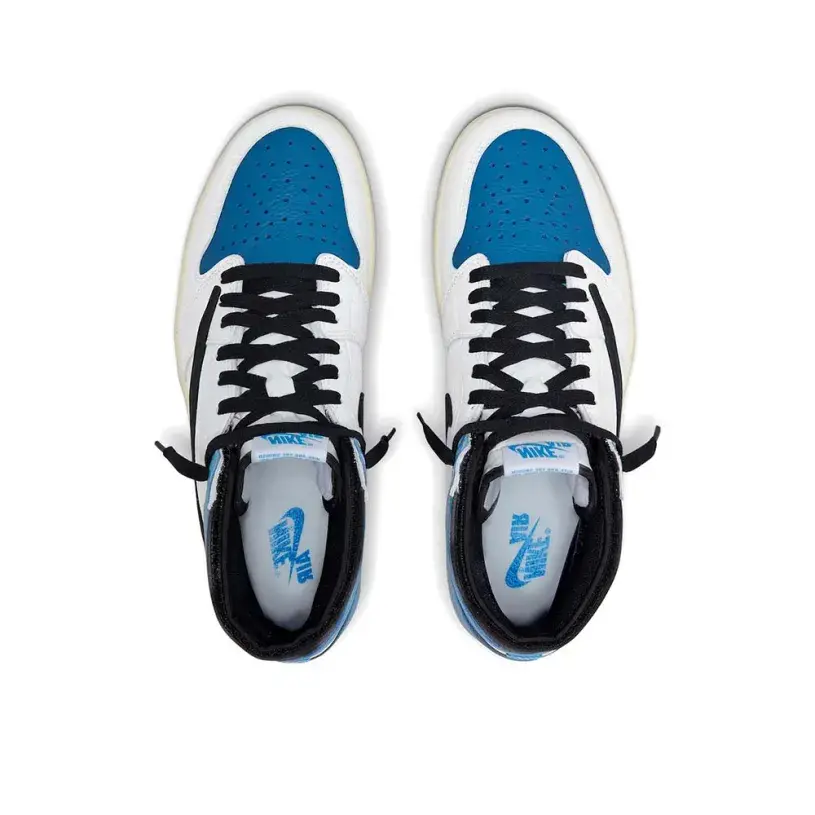 Travis Scott x Fragment x Air Jordan 1 High OG SP “Military Blue” 