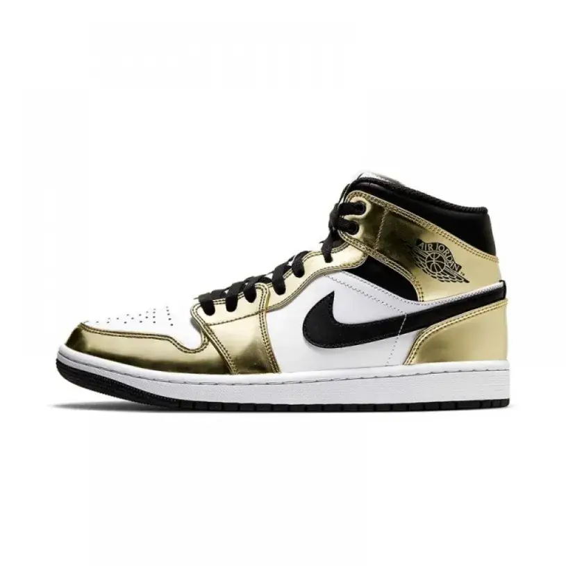 AIR JORDAN 1 MID SE ‘METALLIC GOLD’ 