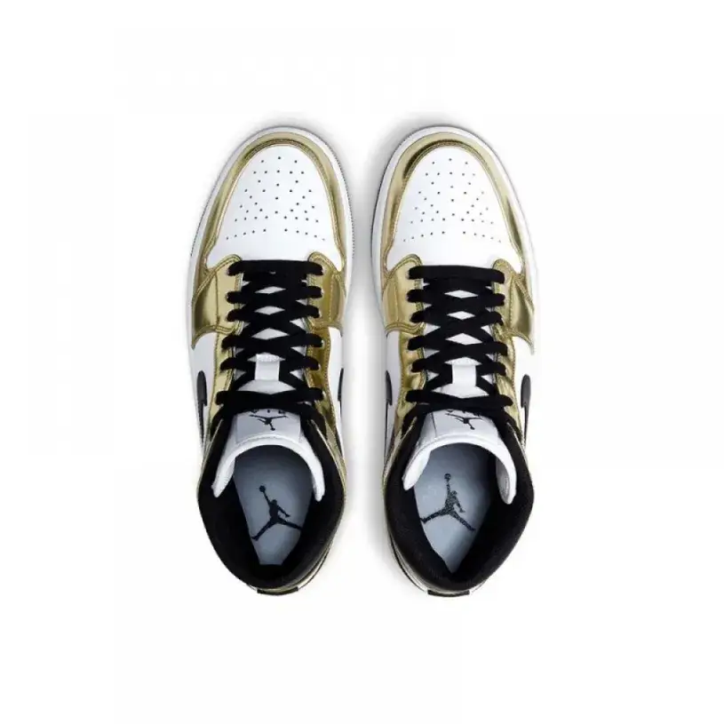 AIR JORDAN 1 MID SE ‘METALLIC GOLD’ 