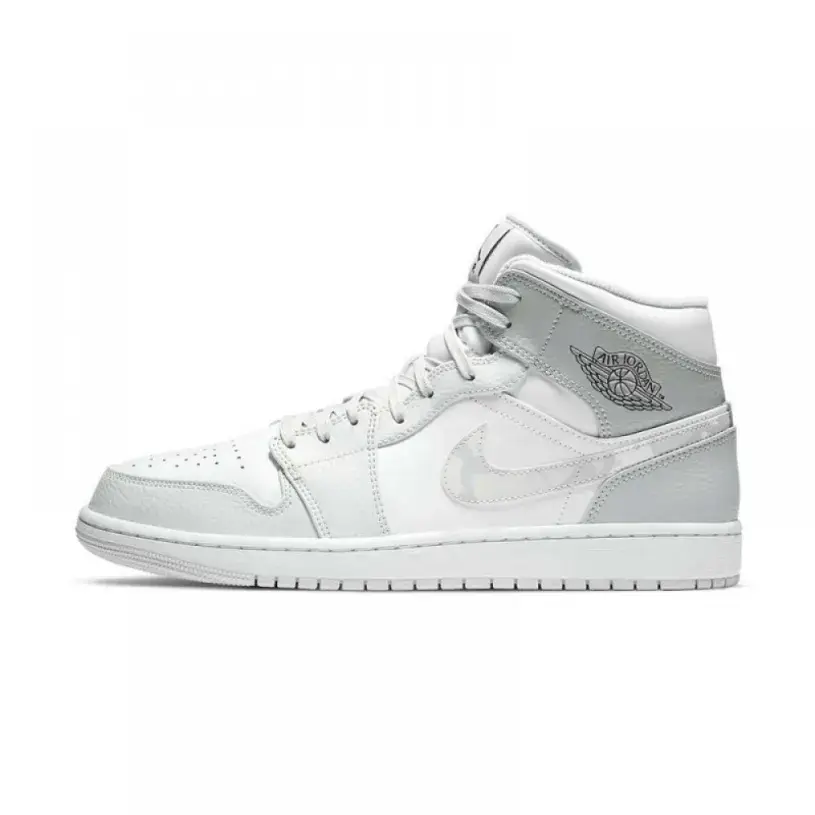 AIR JORDAN 1 MID ‘SWOOSH LOGO – GREY CAMO’ 