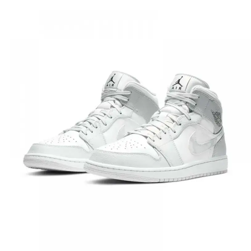 AIR JORDAN 1 MID ‘SWOOSH LOGO – GREY CAMO’ 