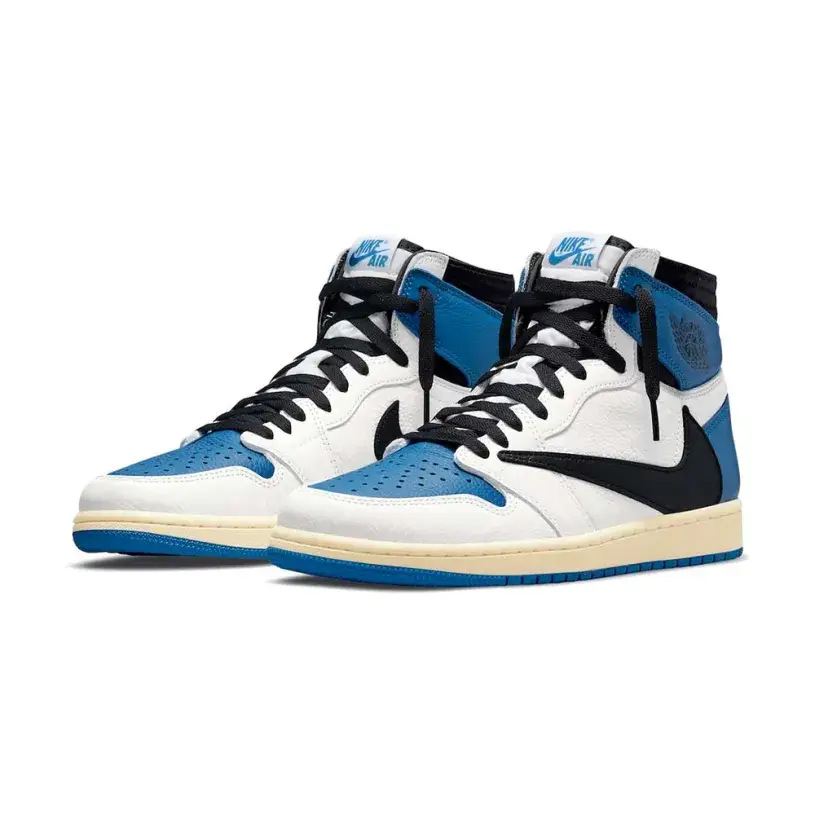 Travis Scott x Fragment x Air Jordan 1 High OG SP “Military Blue” 