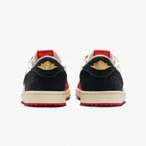 Air Jordan 1 Low OG x Trophy Room Sail and Varsity Red