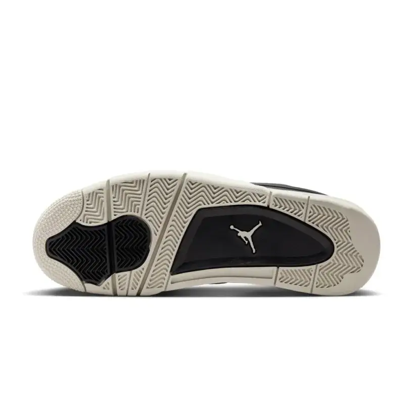 Air Jordan 4 x Nigel Sylvester RM ‘Black Light Bone’ FQ7939-001 