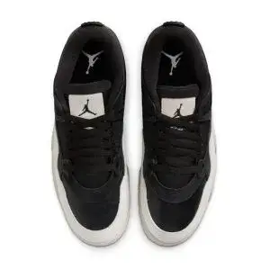Air Jordan 4 x Nigel Sylvester RM ‘Black Light Bone’ FQ7939-001 