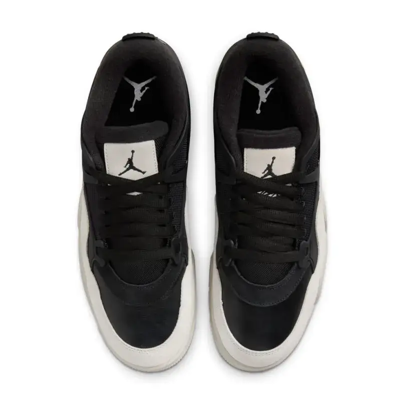 Air Jordan 4 x Nigel Sylvester RM ‘Black Light Bone’ FQ7939-001 
