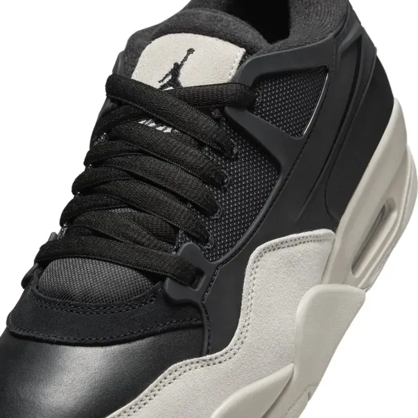 Air Jordan 4 x Nigel Sylvester RM ‘Black Light Bone’ FQ7939-001 