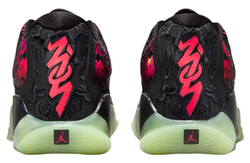 Jordan Zion DR0676006 3 PF Black  Solar Red BBA2451